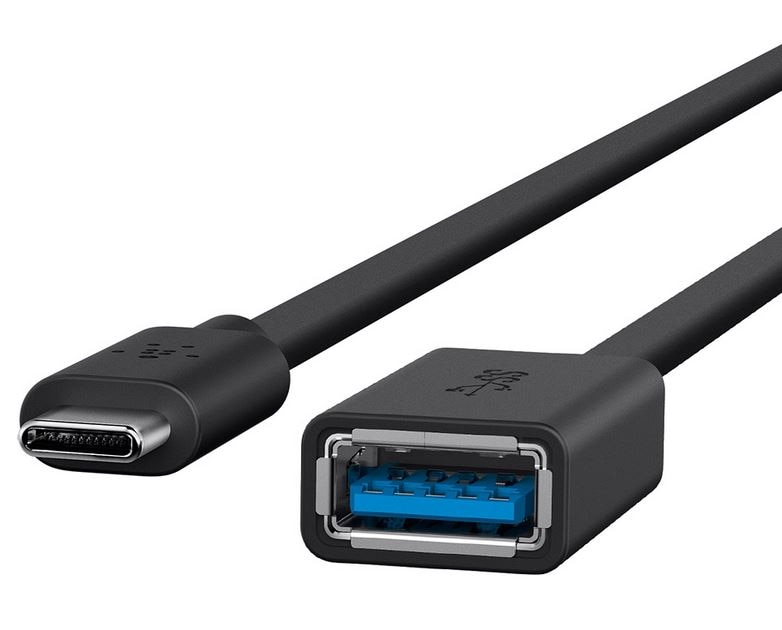 Belkin USB 3.0 Adapter USB-C/ USB-A Buchse Schwarz F2CU036BTBLK
