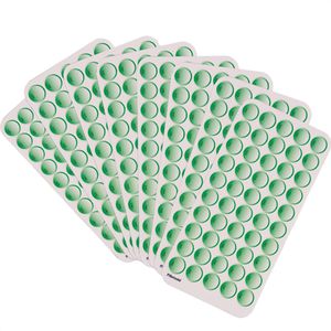 Betzold Aufnahmesticker 755368, Stickerbogen-Set grün, für Tellimero-Hörstift, 400 Stück