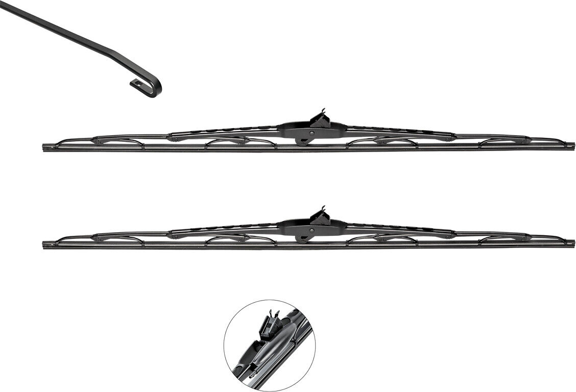 Valeo Wischblatt Silencio Conventional Set 574161 Vorne