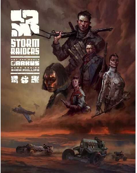 Storm Raiders Board Game - Atlantis Setting, Exploration and Raiding Missions, Ages 10+, by Arkus Studios