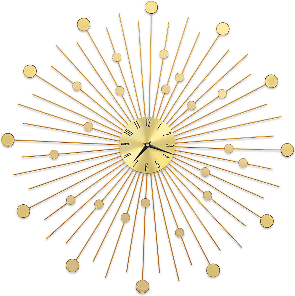 Fairmont Park Doiron 50cm Wall Clock Golden 70