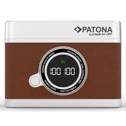 Patona Platinum Dual Ladebox USB-C für Canon LP-E17