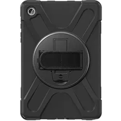 4smarts Rugged Grip Case (Samsung Galaxy Tab S9 FE), Tablet Hülle, Schwarz