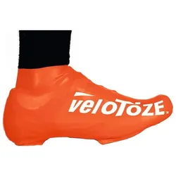 VELOTOZE Überschuhe kurz ROAD 2.0 orange L / XL 43 - 47