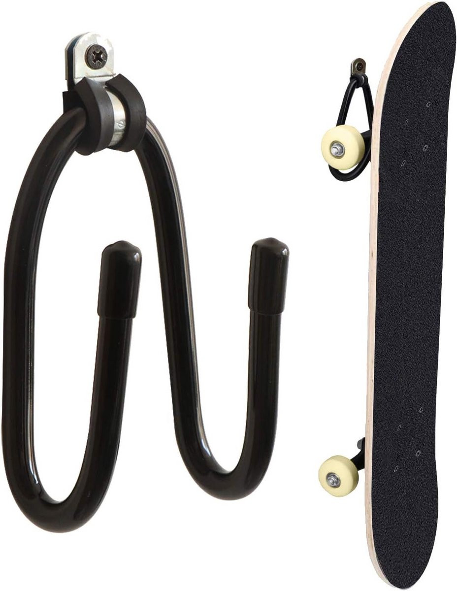 Verstelbare Deluxe Wandhouder voor Skateboard, Longboard en Gitaar