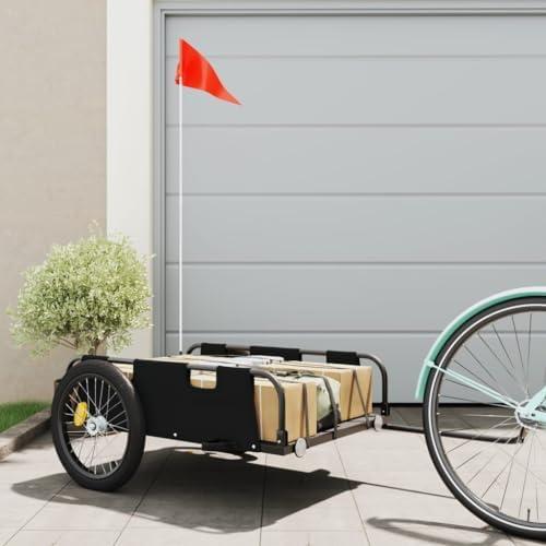 Fahrrad-Lastenanhänger für den Transport schwerer Güter mit moderner Konstruktion