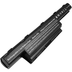 Avizar Acer Aspire 4251 Laptop Akku (1 Zelle, 6600 mAh), Notebook Akku, Schwarz