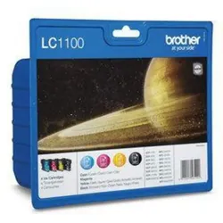 Brother LC1100 Value Pack Ink. colour and black