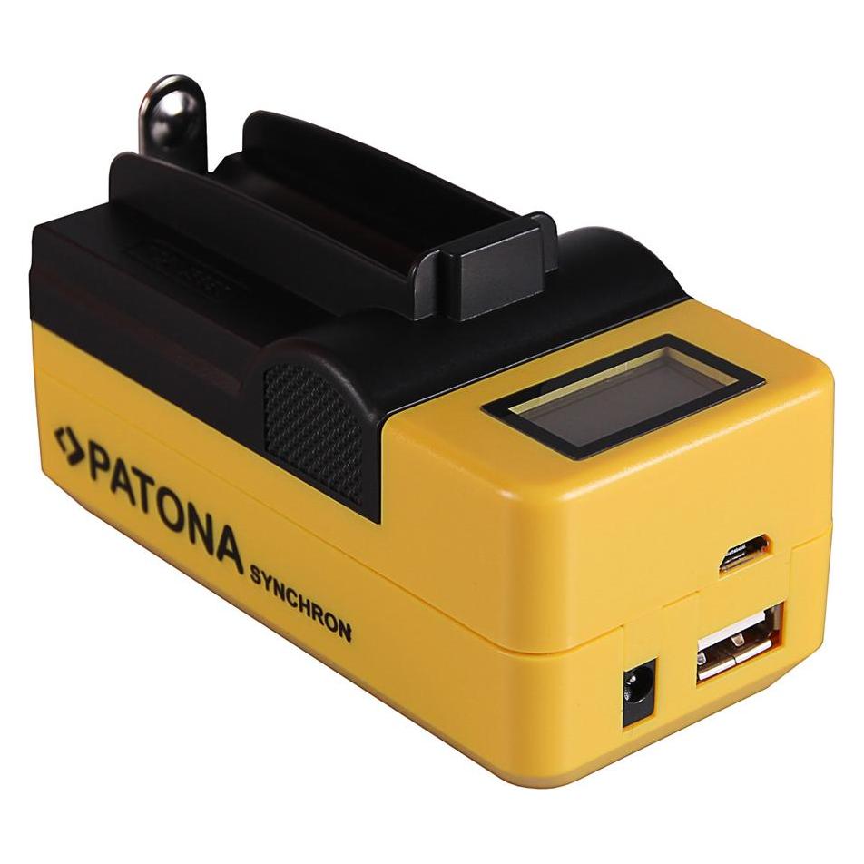 Patona Synchron USB Ladegerät f. 18650 Zelle ICR18650-26F INR18650F1L NCR18650B US18650VTC5 US18650V (Ladegerät ohne Akku) (34356485)