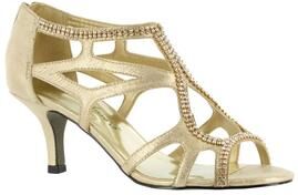 Women's Flattery Pump by Easy Street® in Gold (Size 10 M)
