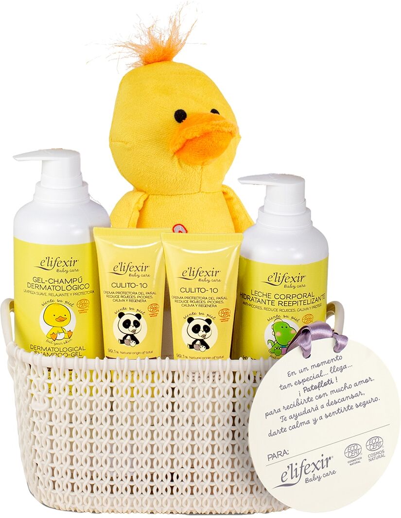 E'lifexir Pack Cesta Regalo Mi Abracito Elifexir Baby Care .
