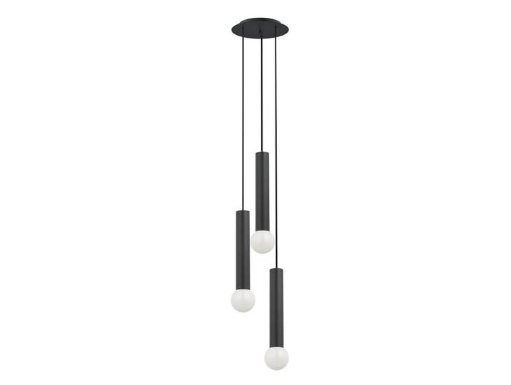 Zwarte hanglamp Baton 3-lichts Lyora - 7856