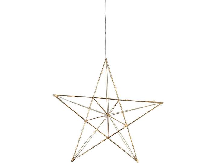 Eglo Led-Dekoleuchte, Transparent, Messingfarben, Metall, 10x36x38 cm, Lampen & Leuchten, Innenbeleuchtung, Dekoleuchte, Dekolampen