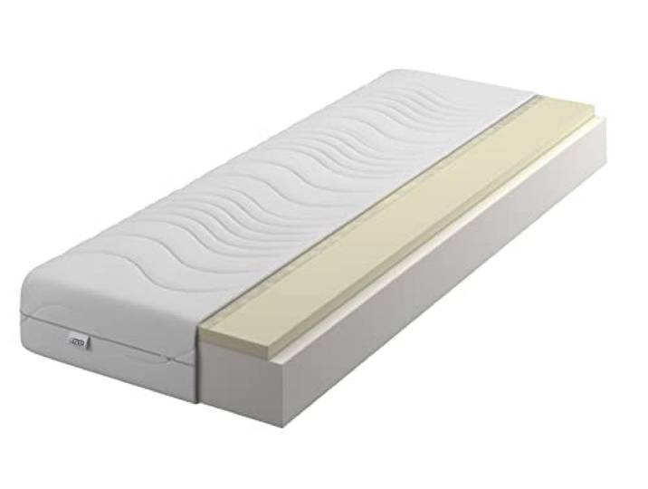 IZER Matratze Silver 160x190 Visco Memory Schaum Komfortschaum schaummatratze H2 H3 16 cm Bett Matratzen 2 in 1