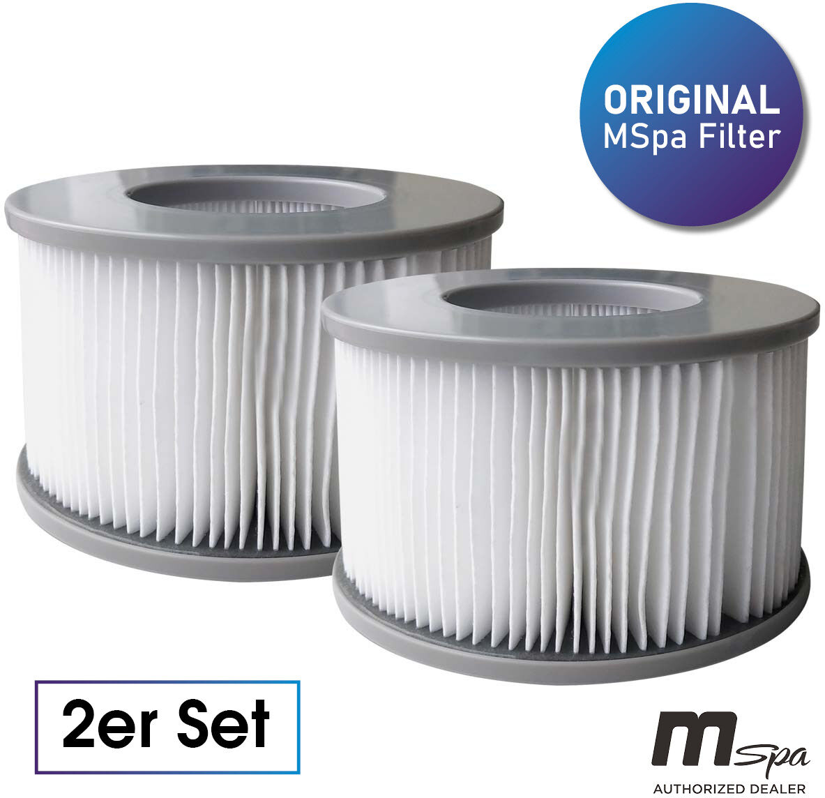 Brast Whirlpool MSpa Filter 2er Set