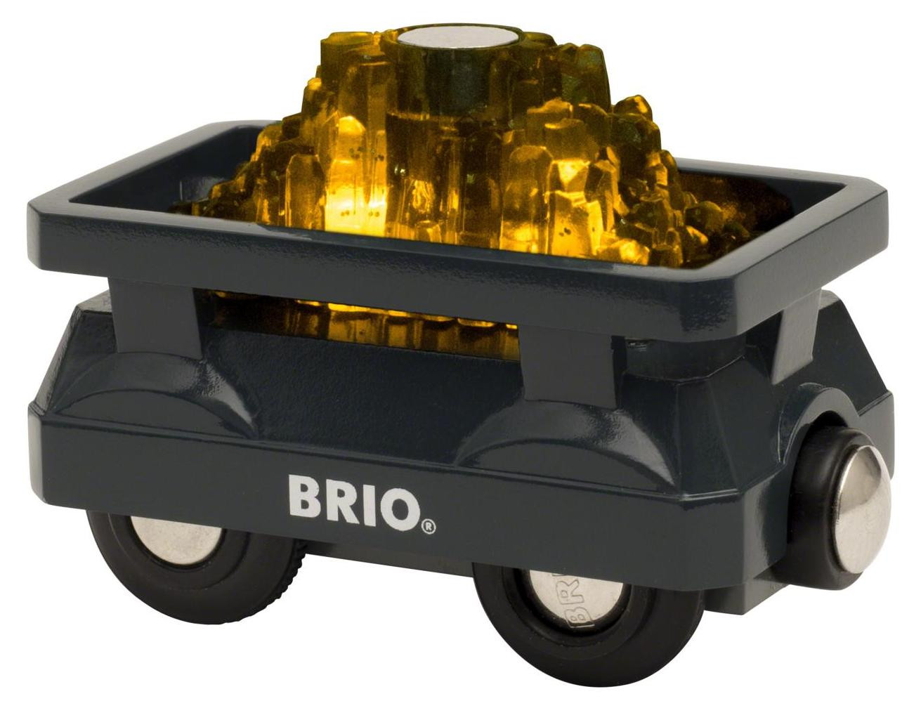 BRIO Gouden wagonset met verlichting