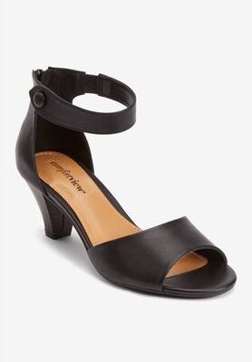 Women's The Fallon Sandal by Comfortview in Black (Size 12 M)