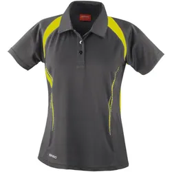 Spiro, Damen, Sportshirt, Women's Team Spirit Polo (S), Mehrfarbig, Grau