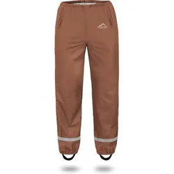 NORMANI OUTDOOR SPORTS Kinder Regenhose York, Größe 128 in Braun Braun