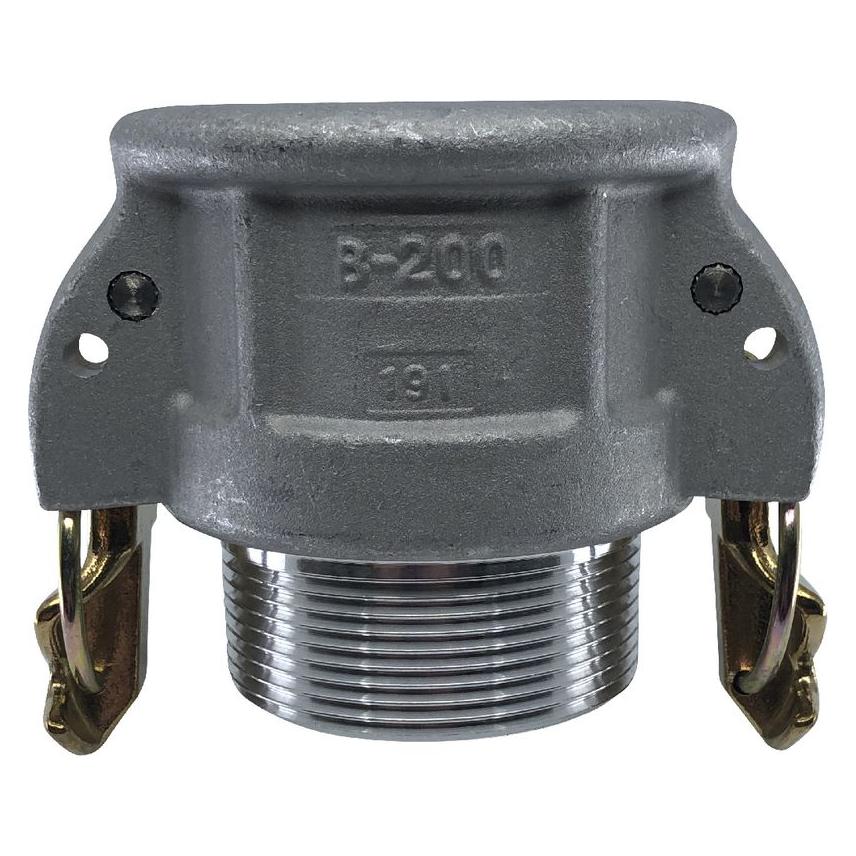 BRW Mutterteil Typ B KAMLOK aus Aluminium mit BSPT Aussengewinde, Self-Lock (Kupplung) (74846260)