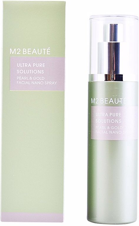 M2 Beauté Ultra Pure Solutions pearl & gold facial nano spray 75 ml