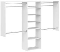 Easy Track 8 Ft. W. Basic Plus Laminate Closet Kit