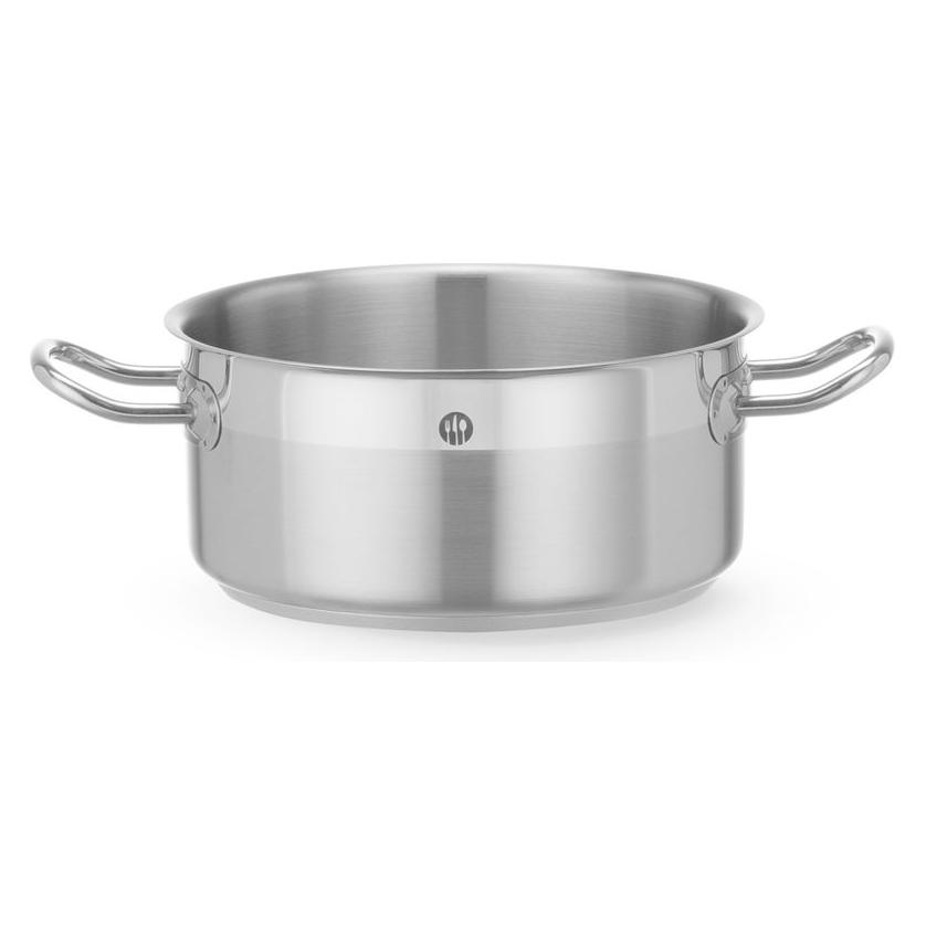 Hendi Kochtopf, niedrig - ohne Deckel,, Profi Line, 2,8L, ⌀200x(H)97mm (Kochtopf, Aluminium, 20 x 9 cm) (62214813)