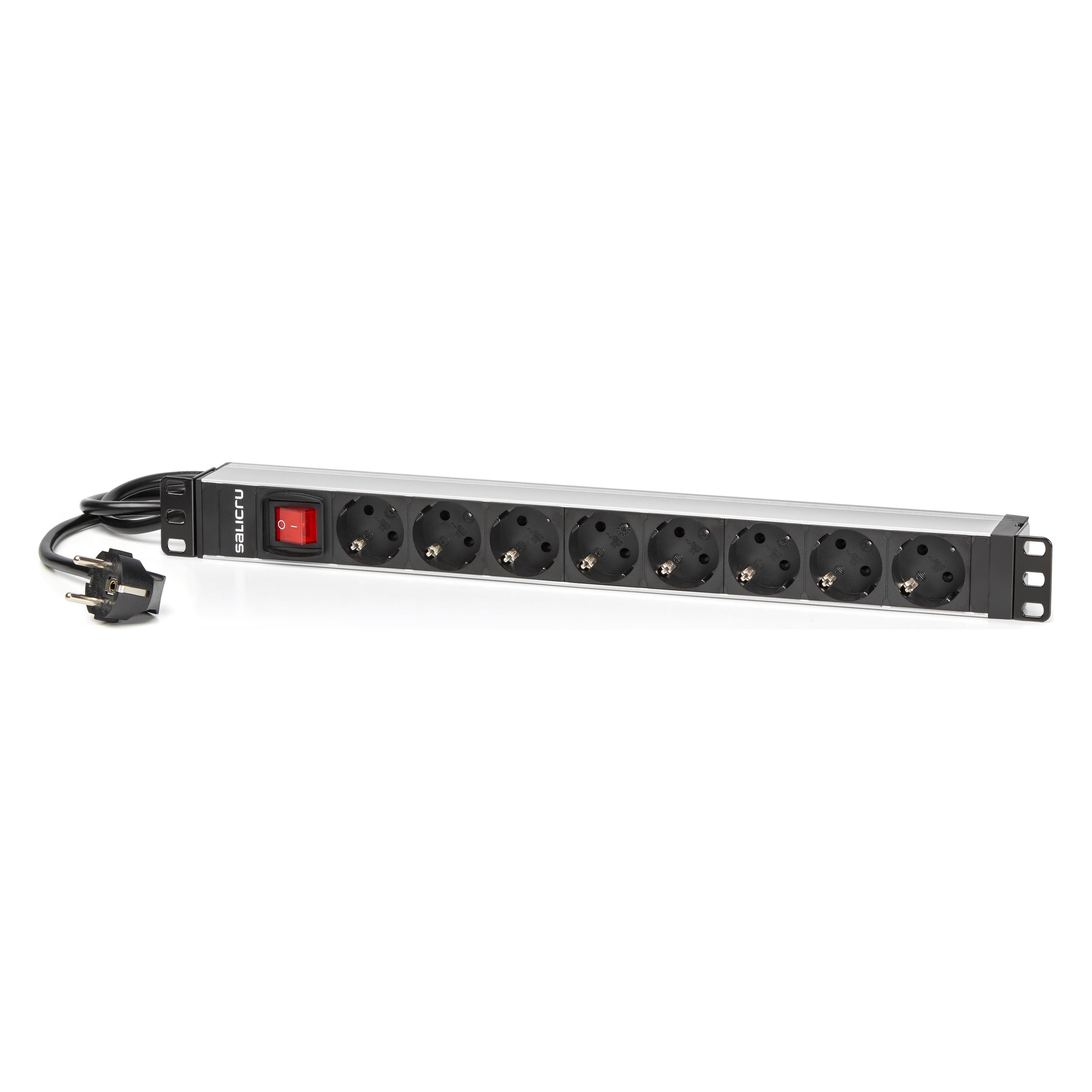 Salicru Sps 8f Pdu Sch/Sch (8x, CEE 7/3, 1.50 m) (680CA000003)
