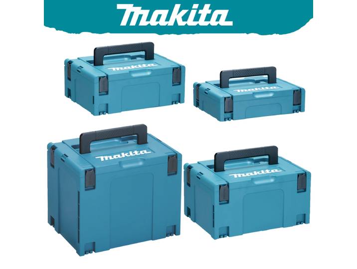 Makita Makpac – mallette empilable 142770-6 821550-0 821551-8 821552-6, boîte à outils de rangement robuste et Durable de grande capacité