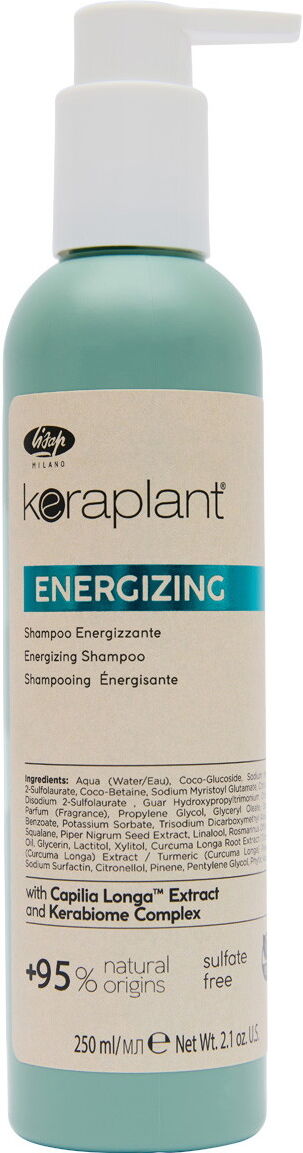 250ml Lisap Keraplant Energizing Shampoo