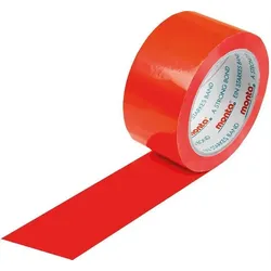Monta Klebeband  250F Breite 50mm Länge 66m Stärke 57μ PVC rot leise