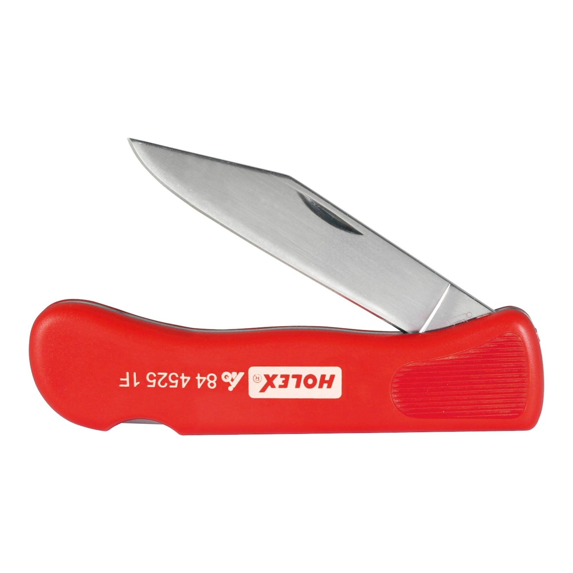 HOLEX Kabelmesser mit Kunststoffgriff klappbar 1F (844525 1F)
