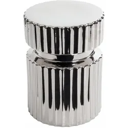 Haku Beistelltisch Mineral Keramik Silber