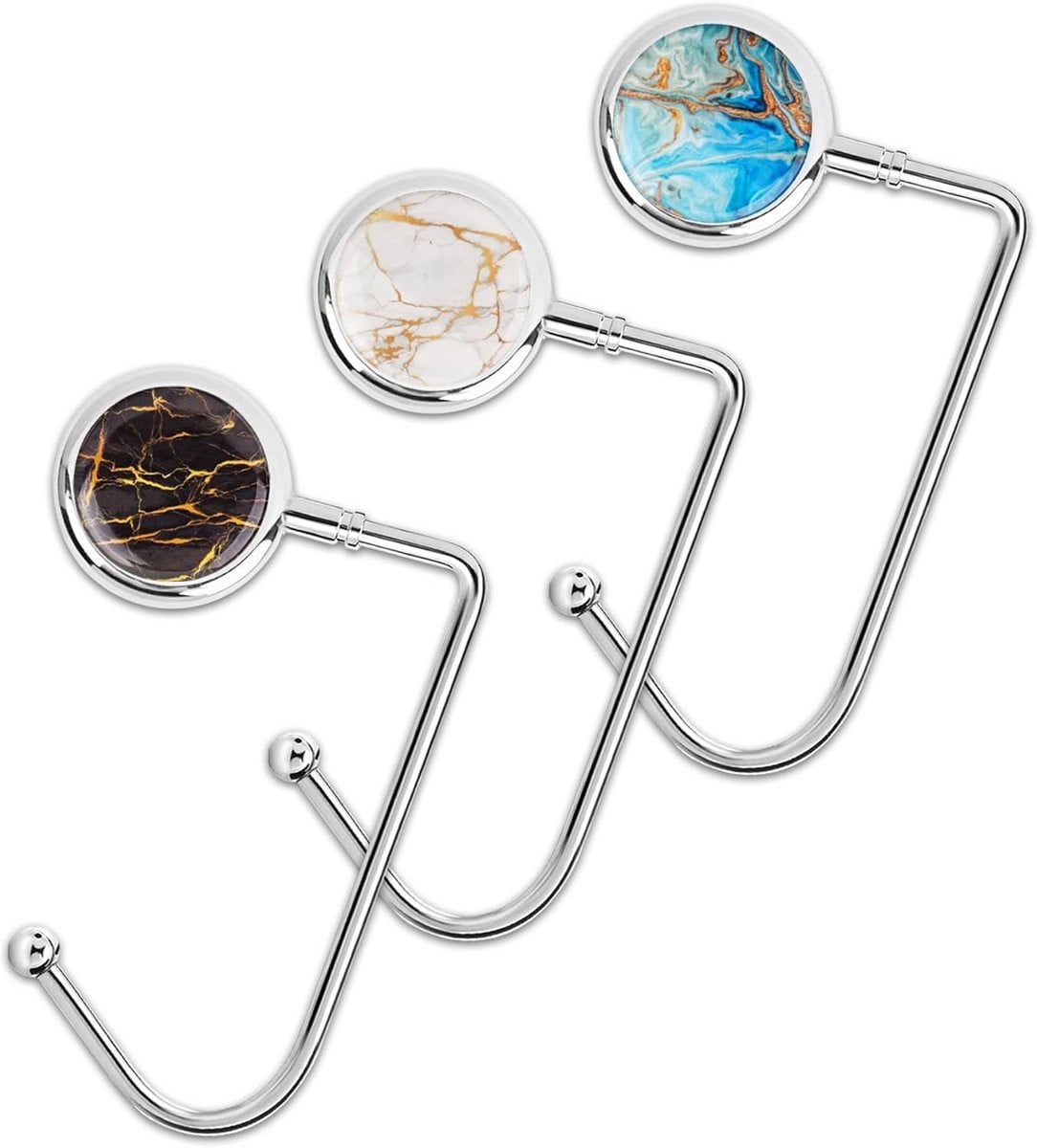 Set van 3 Tafelhangers voor Handtassen en Sieraden