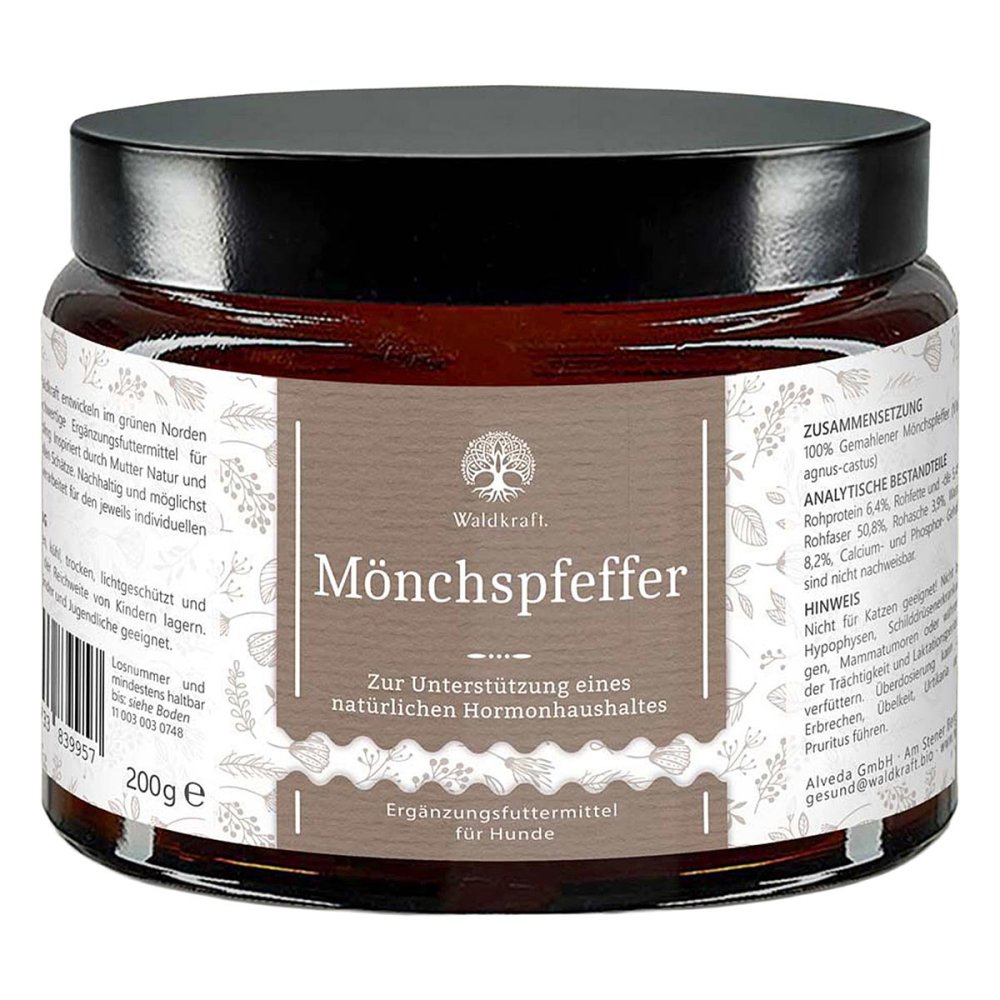 Alveda GmbH Mönchspfeffer Rein Pulver Vitex Waldkraft F.hunde 20637389