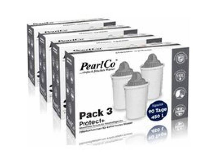 PearlCo Pack 12 Classic Protect+ cartouches pour carafes