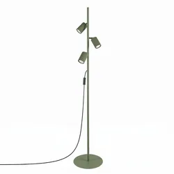 Sollux SL.2026 Stehlampe KARBON 3 olivgrün