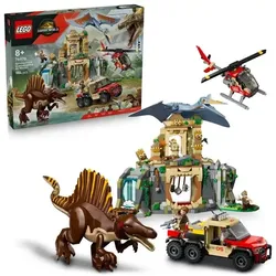 LEGO® Jurassic World Spinosaurus und Quetzalcoatlus, Luftmission 76976
