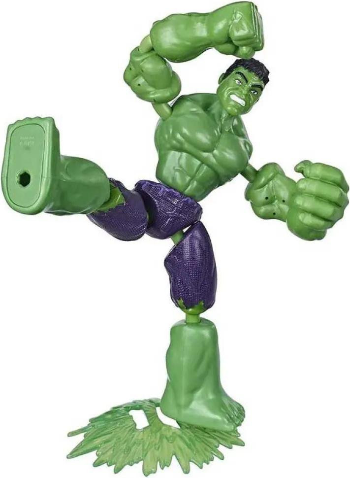 Hasbro Marvel Avengers Hulk voor meisjes van 4 tot 10 jaar, zwart, groen, paars en wit