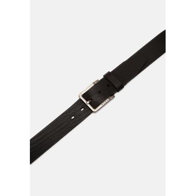 Ledergürtel BUGATTI "bugatti Herrengürtel 0216", Herren, Gr. 90, schwarz, Leder, Gürtel Ledergürtel