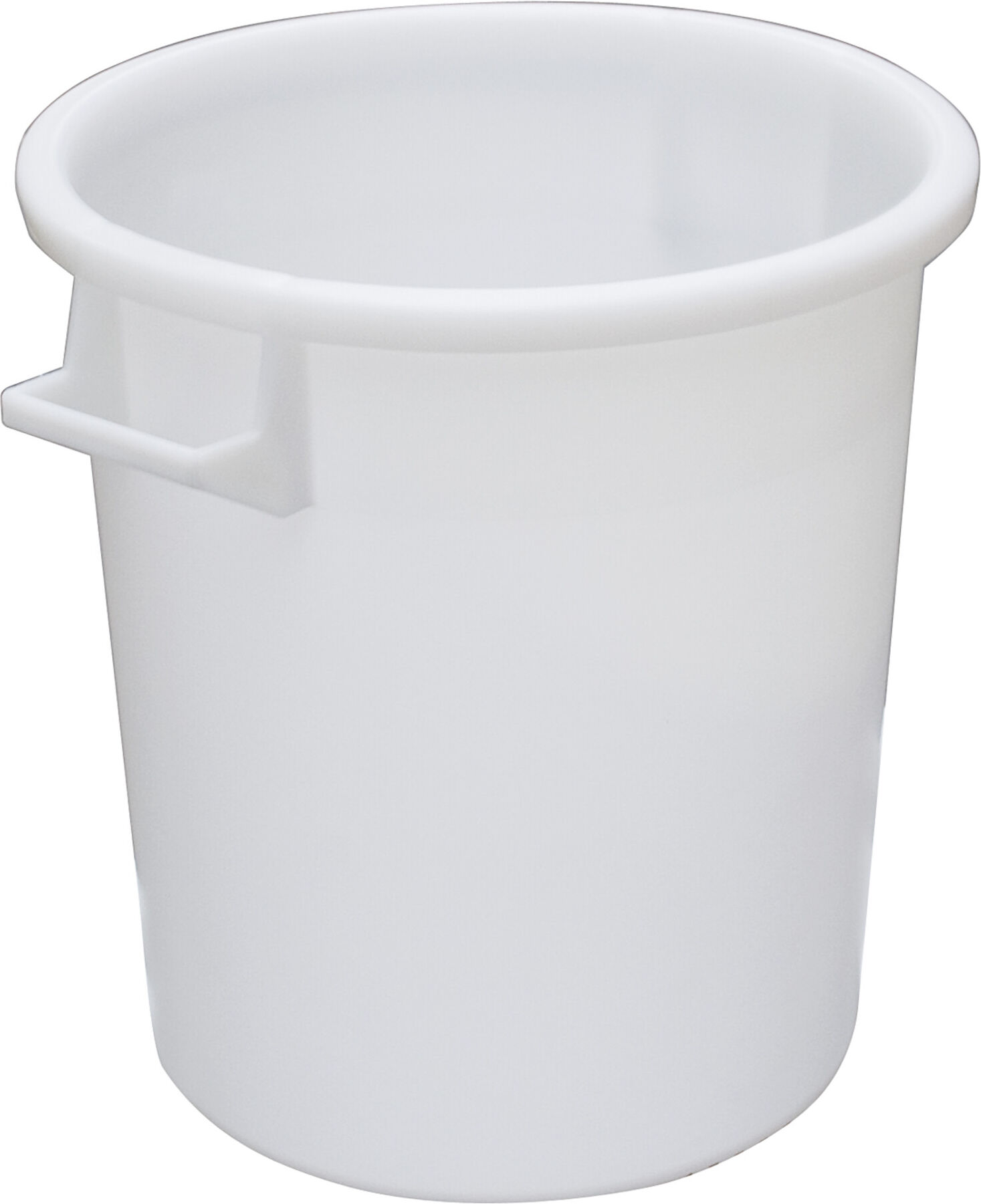 HMH Tonne 50 Liter 470 x Ø 460 mm weiß lebensmittelecht HDPE ; E. S. B. (TF050OL9010)