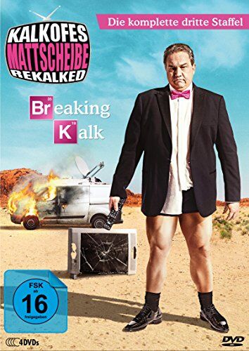 Lasse Nolte - Kalkofes Mattscheibe Rekalked - Staffel 3: Breaking Kalk (4 DVDs) - Preis vom 27.09.2026 03:53:48 h