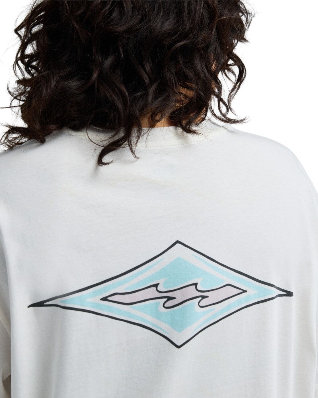 T-Shirt BILLABONG "Heritage Baker", Damen, Gr. XS, weiß, Obermaterial: 100% Baumwolle., Shirts T-Shirt