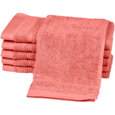 Gaestehandtuecher ROSS "Rubin", rot (rosenholz), B:30cm L:50cm, Frottier, Baumwolle, Handtücher, 100% Baumwolle