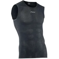 Northwave, Herren, Velotrikot, Light Jersey Sleeveless (L), Schwarz, L