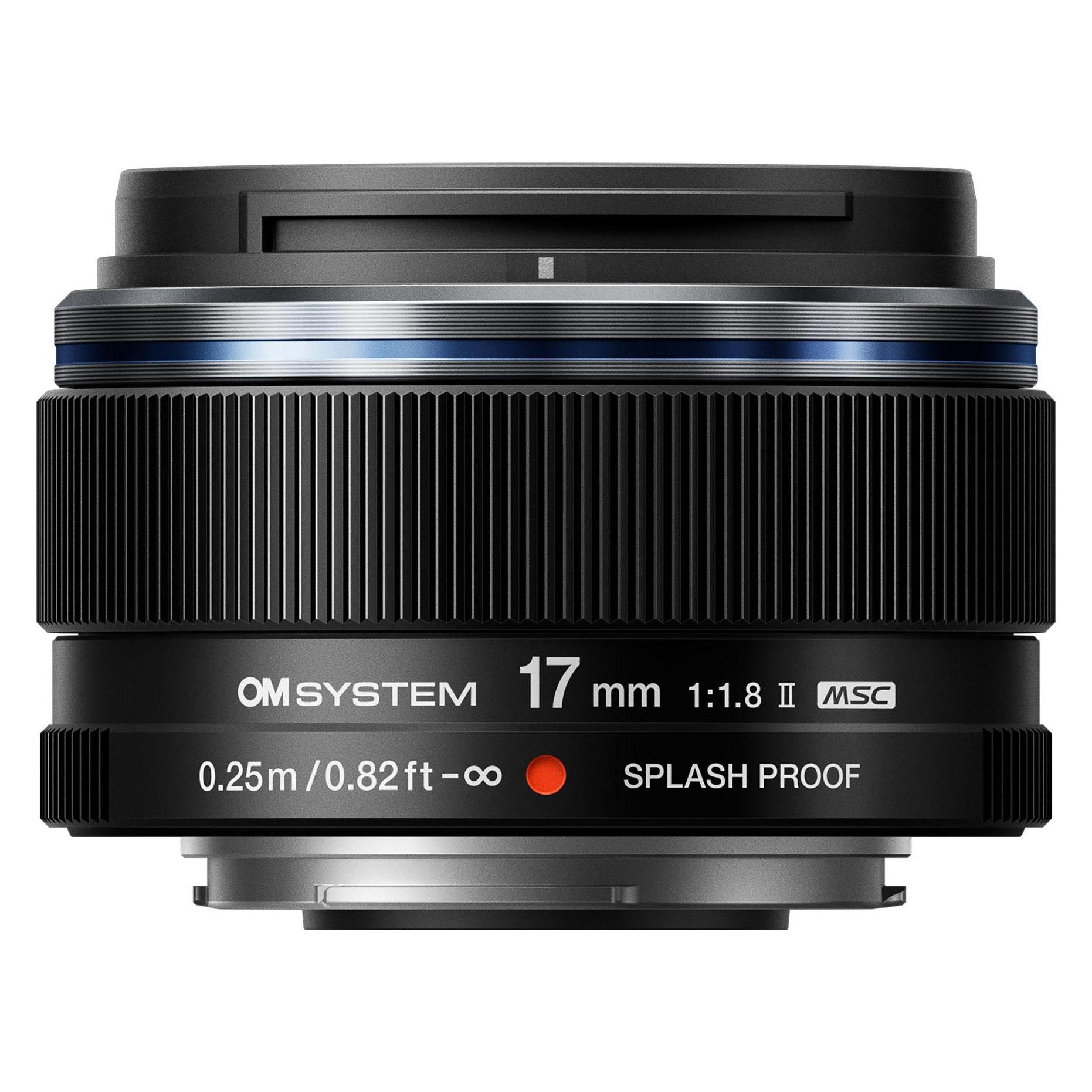 OM System M.Zuiko Digital ED 17mm F/1.8 II MFT (Micro Four Thirds, Micro Four Thirds) (V336020BW000)
