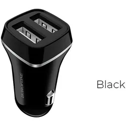 Borofone - Autoladegerät 2x USB, schwarz