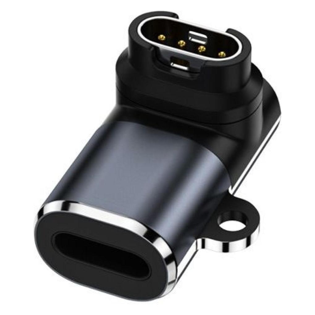 PowerGuard Lightning to Garmin Smartwatch Charge Adapter Ladeadapter 90-Grad flach (00035096)