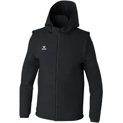 erima Team Trainingsjacke mit abnehmbaren Ärmeln schwarz 3XL