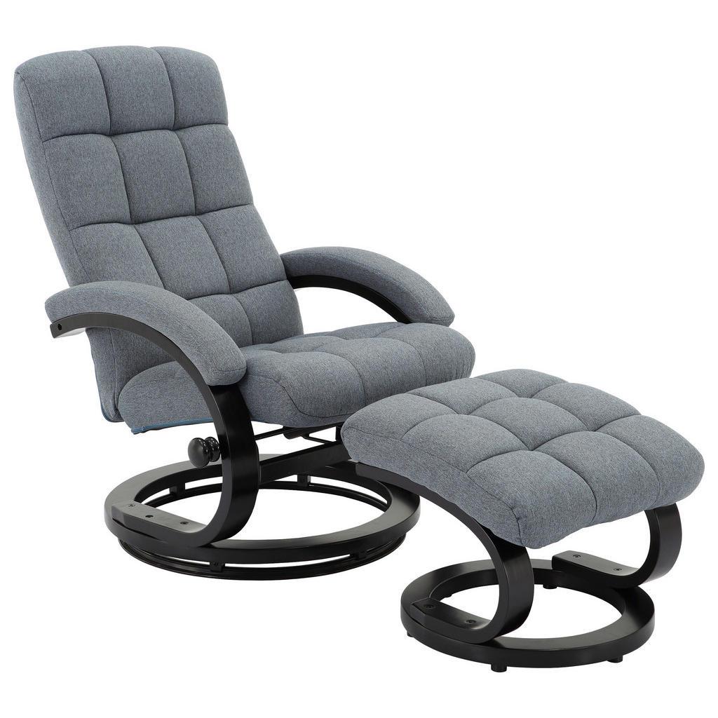 P & B Relaxsesselset , Grau , Metall , 67x78x94 cm , Wohnzimmer, Sessel, Relaxsessel